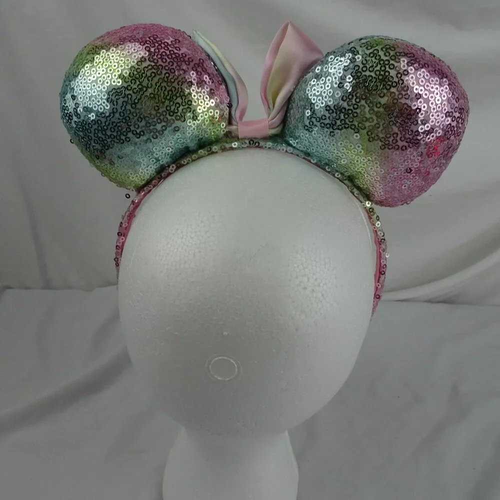 Disney Minnie Mouse Colorful Sequin Ears Headband